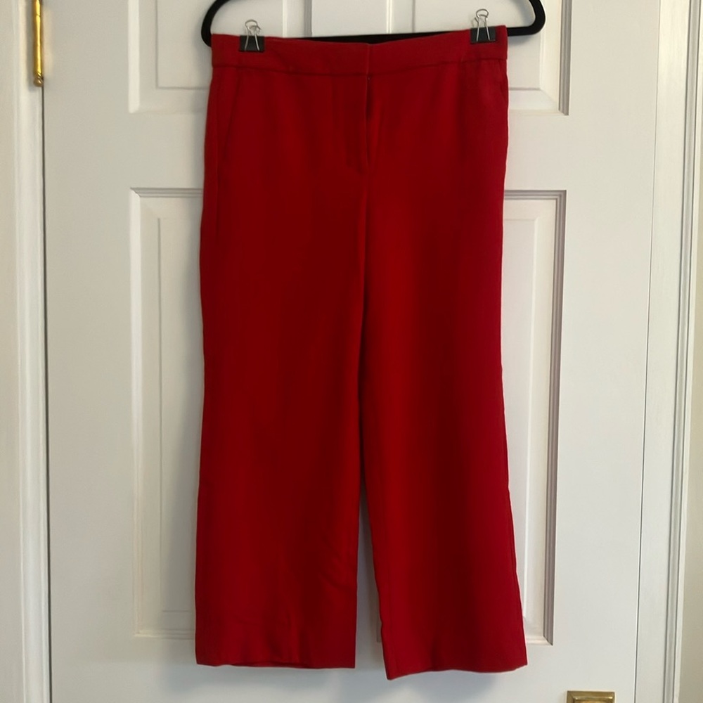 J.Crew Wool Red Patio Pants